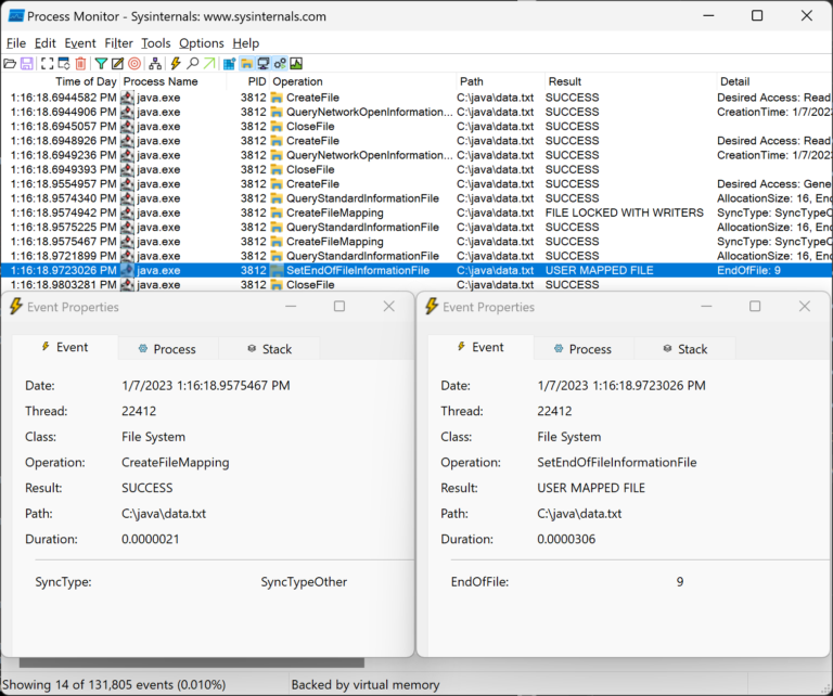 cannot open file in mode create read truncate write